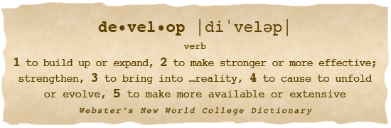 Definition_Develop