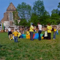 Children Play in Wroclaw, Poland