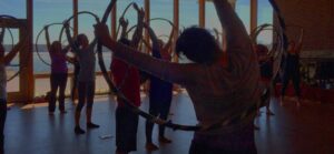 hula hoops mindfulness and movement by Next Step