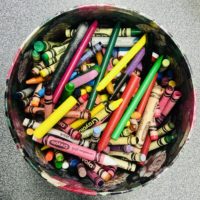 Martha's crayons