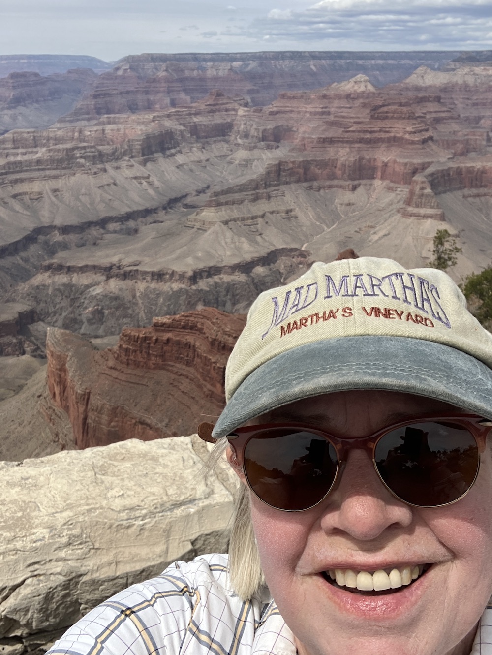 Martha at the Grand Canyon