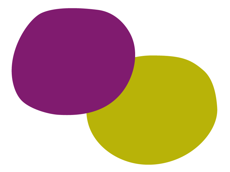 purple and green circle dot background