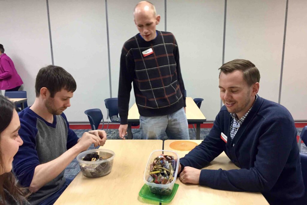 Food Corps garden training at ISU Extension