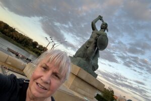 Selfie with the Mermaid of Poland