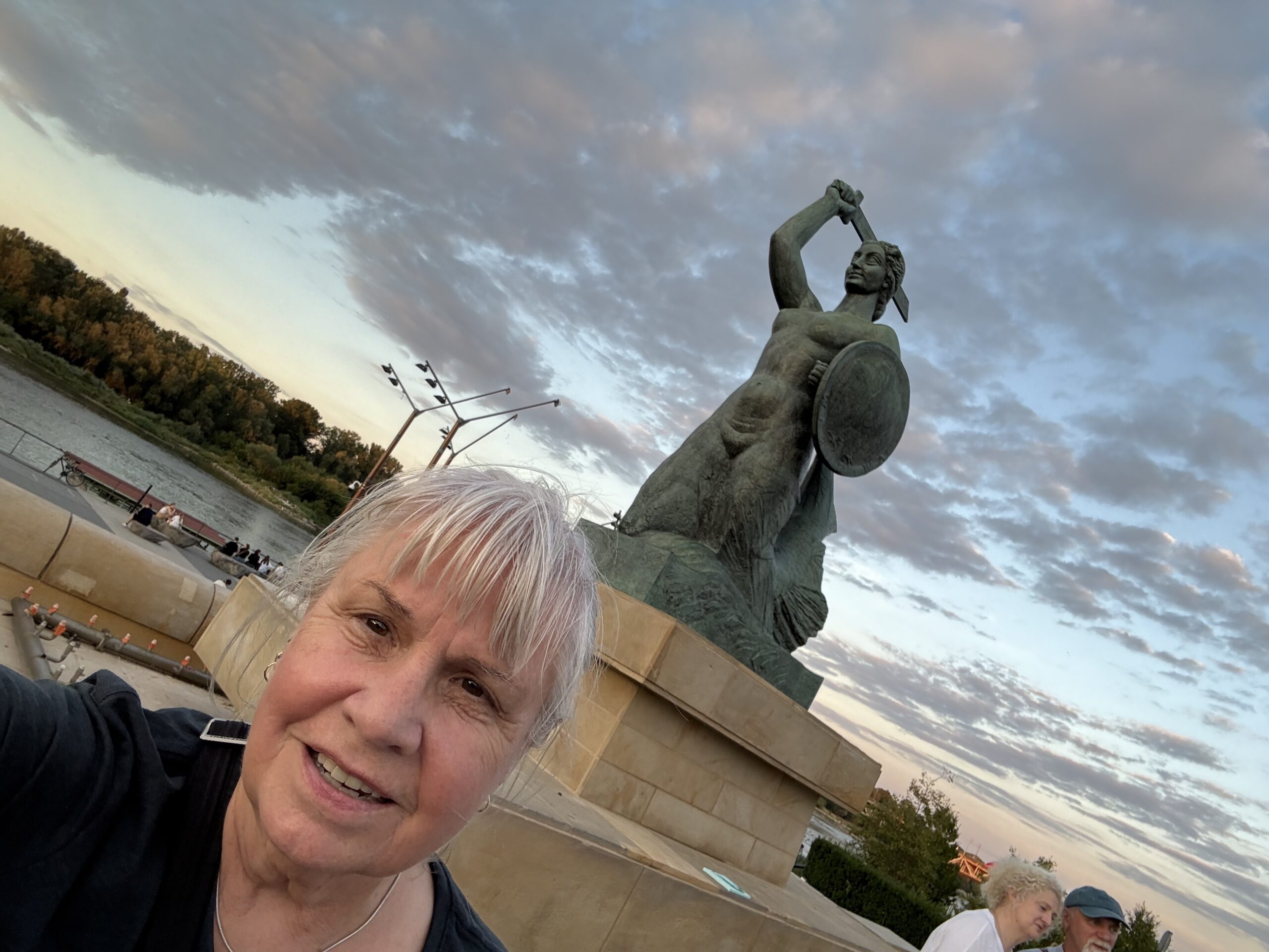 Selfie with the Mermaid of Poland