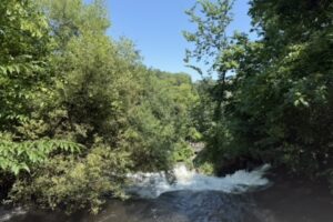 Minnehaha falls in Minneapolis, Minnesota