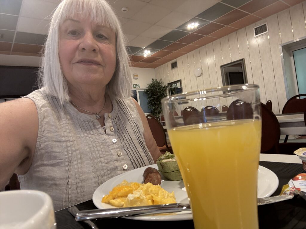 Breakfast at the Guest House